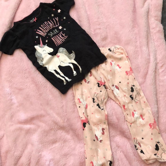Matching Unicorn Pajama set - Picture 2 of 2